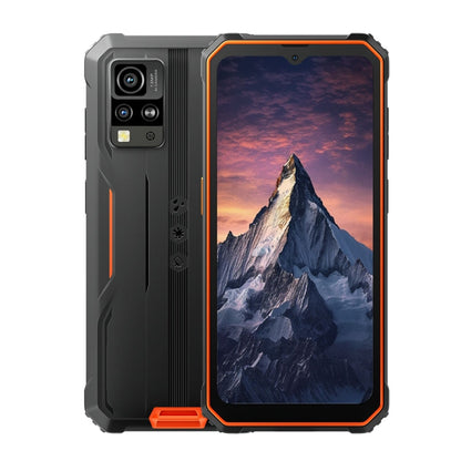 [Entrepôt HK] Blackview BV4800 Pro, 4 Go+128 Go, IP68/IP69K/MIL-STD-810H, Android 14 Unisoc T606 Octa Core de 6,56 pouces, Réseau: 4G, OTG (Orange)