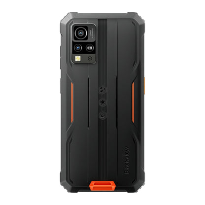 [Entrepôt HK] Blackview BV4800 Pro, 4 Go+128 Go, IP68/IP69K/MIL-STD-810H, Android 14 Unisoc T606 Octa Core de 6,56 pouces, Réseau: 4G, OTG (Orange)