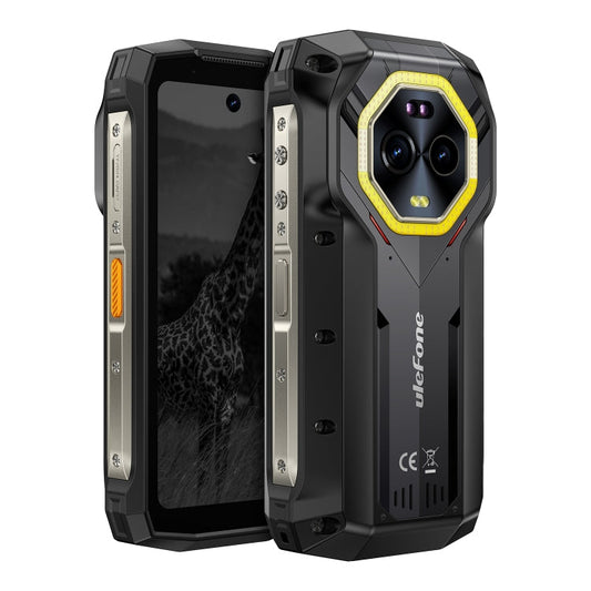 [HK Warehouse] Ulefone Armor Mini 20 Pro, 8GB+256GB, IP68/IP69K Rugged Phone, 4.7 inch Android 15 MediaTek Dimensity 6300 5G Octa Core, Network: 5G, NFC, OTG (Mecha Black)