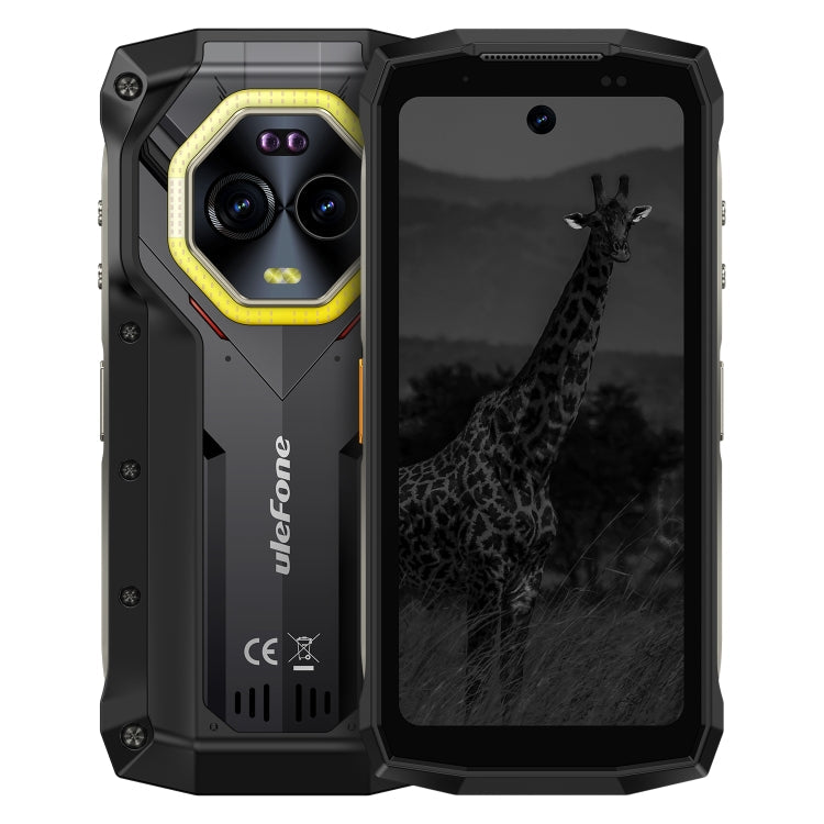 [Entrepôt HK] Ulefone Armor Mini 20 Pro, 8 Go+256 Go, Téléphone robuste IP68/IP69K, Android 15 de 4,7 pouces, MediaTek Dimensity 6300 5G Octa Core, Réseau : 5G, NFC, OTG (Noir Mécha)