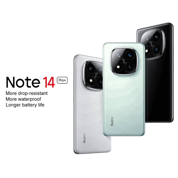 Xiaomi Redmi Note 14 Pro+, 12GB+256GB, 6.67 inch Xiaomi HyperOS Snapdragon 7s Gen 3 Octa Core, NFC, Network: 5G (Green)