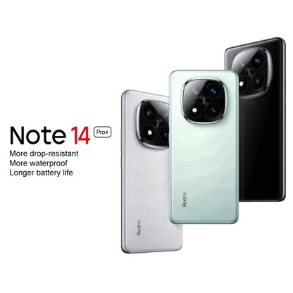 Xiaomi Redmi Note 14 Pro+, 16GB+512GB, 6.67 inch Xiaomi HyperOS Snapdragon 7s Gen 3 Octa Core, NFC, Network: 5G (Green)