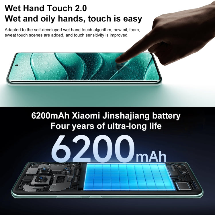 Xiaomi Redmi Note 14 Pro+, 16GB+512GB, 6.67 inch Xiaomi HyperOS Snapdragon 7s Gen 3 Octa Core, NFC, Network: 5G (Green)