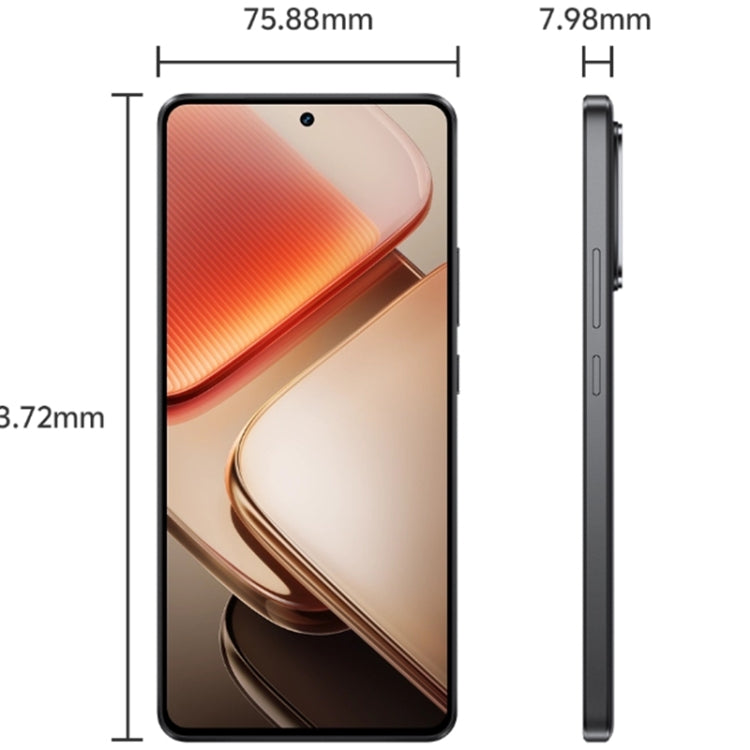 vivo iQOO Z9 Turbo+, 16GB+256GB, 6.78 inch Android 14.0 OriginOS 4 Dimensity 9300+ Octa Core 3.4GHz, OTG, NFC, Network: 5G, Support Google Play (Black)