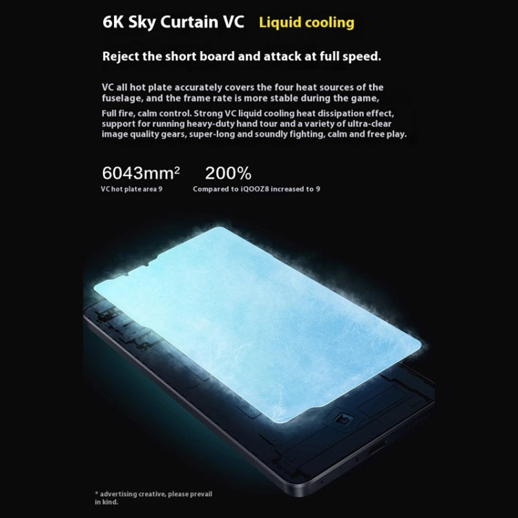 vivo iQOO Z9 Turbo+, 16GB+512GB, 6.78 inch Android 14.0 OriginOS 4 Dimensity 9300+ Octa Core 3.4GHz, OTG, NFC, Network: 5G, Support Google Play (Starlight White)