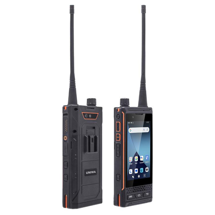 Téléphone robuste UNIWA P4 Plus UHF Talkie-walkie, 4 Go+64 Go, 4,0 pouces Android 14 MediaTek MT6765 Helio P35 Octa Core, Réseau : 4G (prise UE)