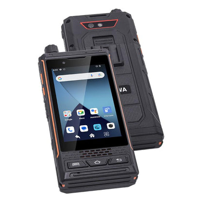 UNIWA P4 Plus VHF Walkie Talkie Rugged Phone, 4GB+64GB, 4.0 inch Android 14 MediaTek MT6765 Helio P35 Octa Core, Network: 4G (UK Plug)