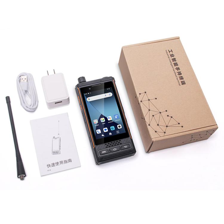 UNIWA P4 Plus VHF Walkie Talkie Rugged Phone, 4GB+64GB, 4.0 inch Android 14 MediaTek MT6765 Helio P35 Octa Core, Network: 4G (US Plug)