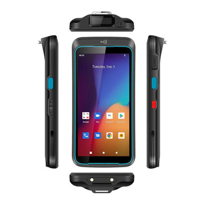 UNIWA V5N Barcode PDA Rugged Phone, 4GB+64GB, 5.5 inch Android 12 MediaTek MT6765 Helio P35 Octa Core, NFC, Network: 4G (AU Plug)