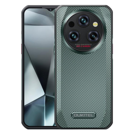 [HK Warehouse] Oukitel WP35 Pro 5G Rugged Phone, 12GB+512GB, 6.6 inch Android 14 MediaTek Dimensity 6300 Octa Core, NFC, OTG, Network: 5G (Green)