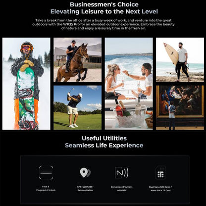 [HK Warehouse] Oukitel WP35 Pro 5G Rugged Phone, 12GB+512GB, 6.6 inch Android 14 MediaTek Dimensity 6300 Octa Core, NFC, OTG, Network: 5G (Grey)