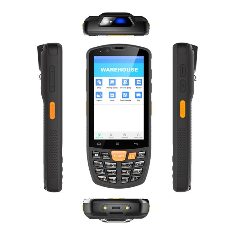 UNIWA HS006 Industrial PDA QR Code Scanner, 3GB+32GB, 4.0 inch Android 11 MediaTek MT6762 Octa Core, NFC, Network: 4G (US Plug)