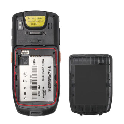 UNIWA HS006 Industrial PDA QR Code Scanner, 3GB+32GB, 4.0 inch Android 11 MediaTek MT6762 Octa Core, NFC, Network: 4G (US Plug)