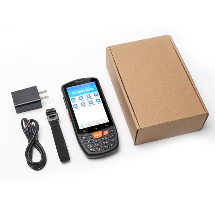 Scanner de code QR PDA industriel UNIWA HS006, 3 Go+32 Go, Android 11 de 4,0 pouces MediaTek MT6762 Octa Core, NFC, Réseau : 4G (prise britannique)