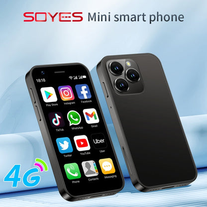 SOYES XS16, 2GB+16GB, 3.0 inch Android 10.0 MTK6737 Quad Core, Bluetooth, WiFi, Network: 4G, Dual SIM, Support Google Play Store (Black)