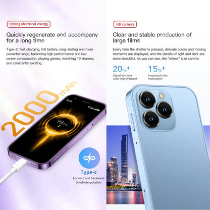 SOYES XS16, 3GB+64GB, 3.0 inch Android 10.0 MTK6737 Quad Core, Bluetooth, WiFi, Network: 4G, Dual SIM, Support Google Play Store (Blue)