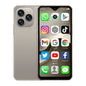 SOYES F9 Max, 4 Go+64 Go, 4,3 pouces Android 12 MTK6762 Octa Core, Réseau : 4G, OTG, Double SIM (Or Champagne)
