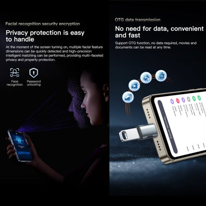 SOYES F9 Max, 4 Go+64 Go, 4,3 pouces Android 12 MTK6762 Octa Core, Réseau : 4G, OTG, Double SIM (Or Champagne)