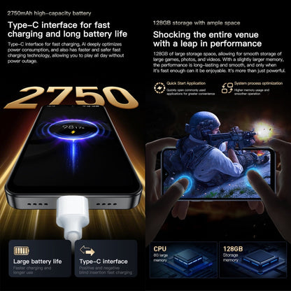 SOYES F9 Max, 6GB+128GB, 4.3 inch Android 12 MTK6762 Octa Core, Network: 4G, OTG, Dual SIM (Black)