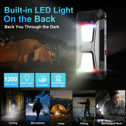 [Entrepôt HK] Unihertz 8849 Tank 2 Pro Night Vision Projector Rugged Phone, 12 Go+512 Go, 6,79 pouces Android 14 MTK6789 Octa Core, Réseau: 4G (Noir)