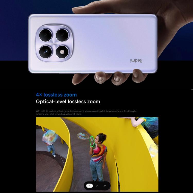 [HK Warehouse] Xiaomi Redmi Note 14 Pro 4G Global, 8GB+256GB, In-screen Fingerprint, 6.67 inch Xiaomi HyperOS Helio G100-Ultra Octa Core, NFC, Network: 4G (Black)