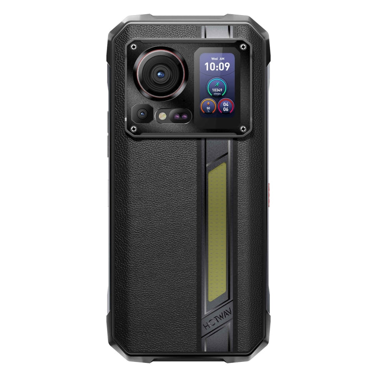 [HK Warehouse] HOTWAV Hyper 7 Pro Rugged Phone, 16GB+256GB, 10800mAh, 6.6 inch Android 14 MediaTek Dimensity 7050 5G, Network: 5G, OTG, NFC (Black)