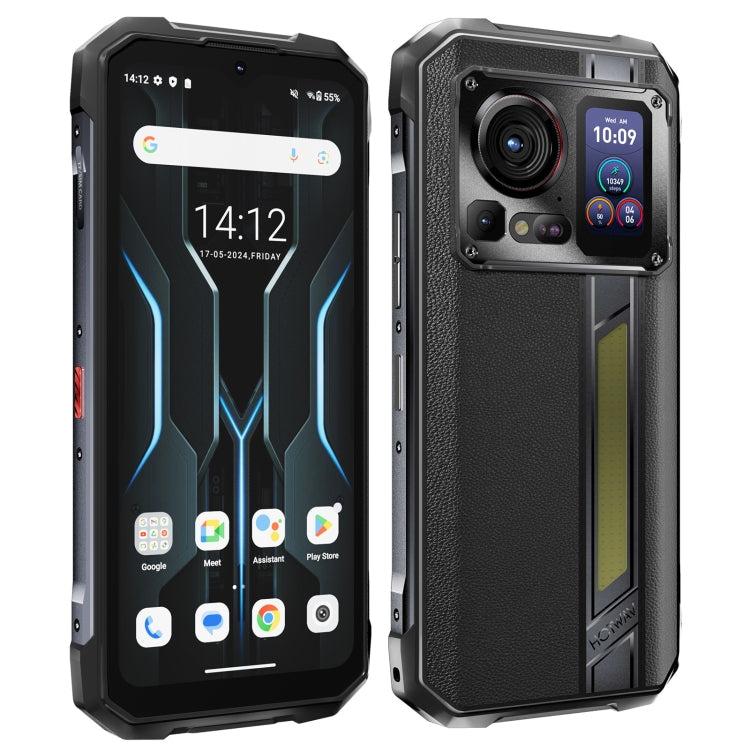 [HK Warehouse] HOTWAV Hyper 7 Pro Rugged Phone, 16GB+256GB, 10800mAh, 6.6 inch Android 14 MediaTek Dimensity 7050 5G, Network: 5G, OTG, NFC (Black)