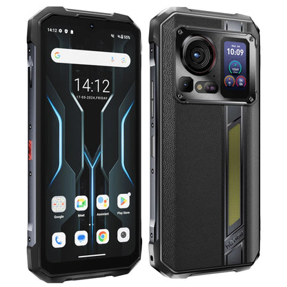 [HK Warehouse] HOTWAV Hyper 7 Pro Rugged Phone, 16GB+256GB, 10800mAh, 6.6 inch Android 14 MediaTek Dimensity 7050 5G, Network: 5G, OTG, NFC (Black)