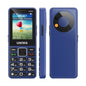 Téléphone à clapet UNIWA V2000 pour seniors, écran 2,4 pouces Unisoc T107, batterie 1700mAh, lampe de poche LED, SOS, réseau : 4G, prise US (bleu)