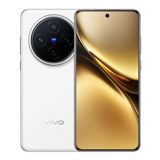 vivo X200, 16GB+512GB, Face ID / Screen Fingerprint Identification, 6.67 inch Android 15 Dimensity 9400 Octa Core, OTG, NFC, Network: 5G, Support Google Play (White)