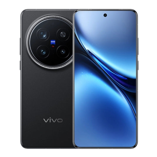 vivo X200 Pro, 16GB+1TB, Face ID / Screen Fingerprint Identification, 6.78 inch Android 15 Dimensity 9400 Octa Core, OTG, NFC, Network: 5G, Support Google Play (Black)