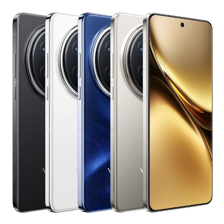 vivo X200 Pro, 16 Go+1 To, Face ID / Identification d'empreintes digitales sur écran, 6,78 pouces Android 15 Dimensity 9400 Octa Core, OTG, NFC, Réseau : 5G, Support Google Play (Bleu Saphir)