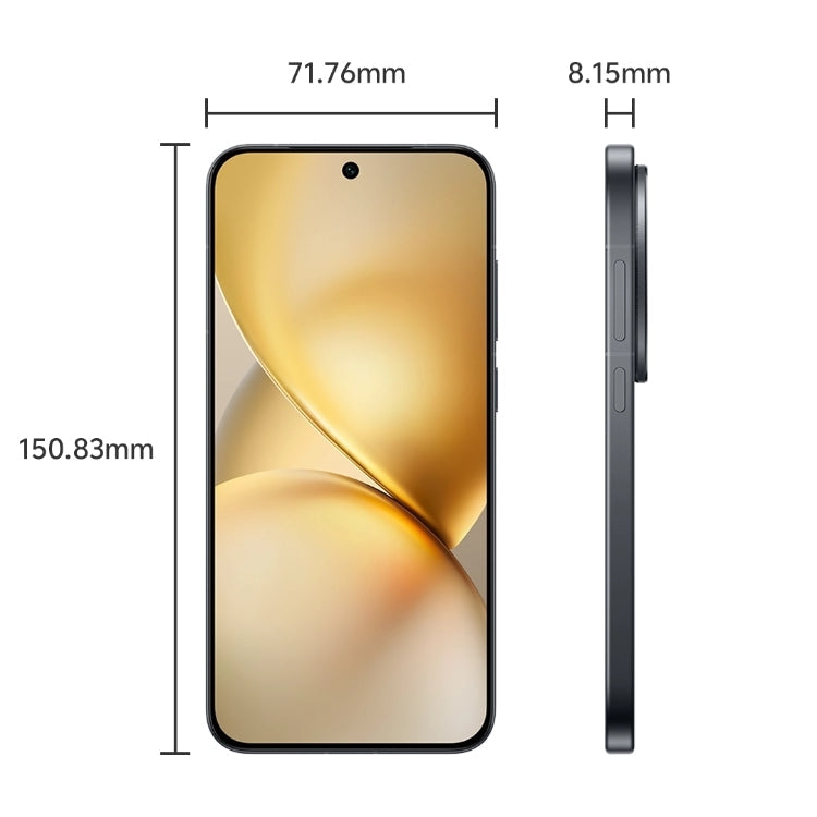 vivo X200 Pro mini, 12GB+256GB, Face ID / Screen Fingerprint Identification, 6.31 inch Android 15 Dimensity 9400 Octa Core, OTG, NFC, Network: 5G, Support Google Play (Black)