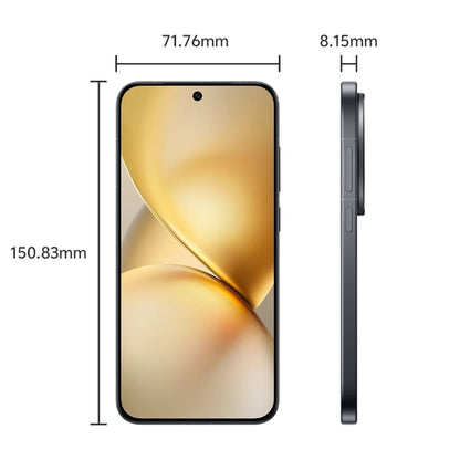vivo X200 Pro mini, 12GB+256GB, Face ID / Screen Fingerprint Identification, 6.31 inch Android 15 Dimensity 9400 Octa Core, OTG, NFC, Network: 5G, Support Google Play (Black)