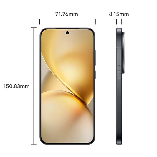 vivo X200 Pro mini, 12GB+256GB, Face ID / Screen Fingerprint Identification, 6.31 inch Android 15 Dimensity 9400 Octa Core, OTG, NFC, Network: 5G, Support Google Play (Black)