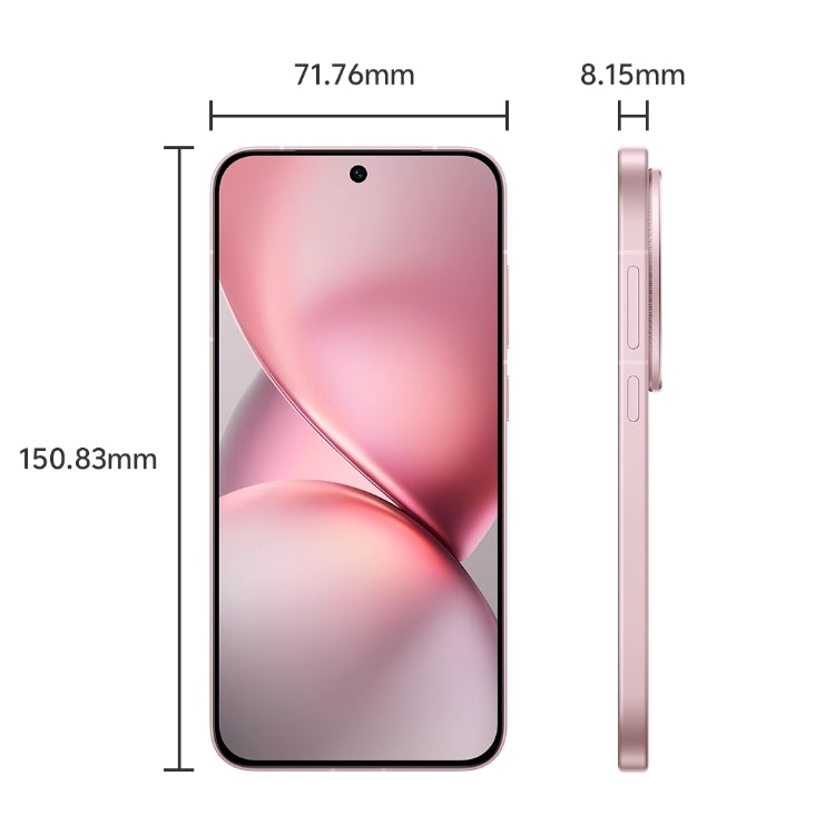 vivo X200 Pro mini, 12GB+256GB, Face ID / Screen Fingerprint Identification, 6.31 inch Android 15 Dimensity 9400 Octa Core, OTG, NFC, Network: 5G, Support Google Play (Pink)