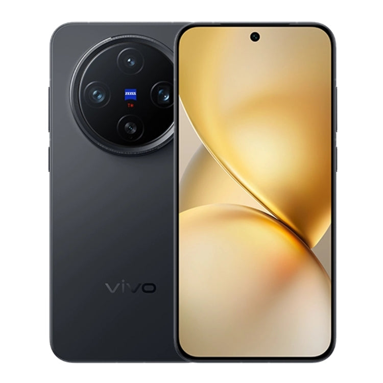 vivo X200 Pro mini, 16 Go + 512 Go, Face ID / identification d'empreinte digitale à l'écran, Android 15 Dimensity 9400 Octa Core de 6,31 pouces, OTG, NFC, Réseau : 5G, Prise en charge de Google Play (Noir)