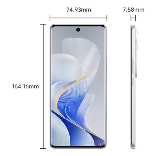 vivo S19 Pro, 12GB+256GB, Face ID / Screen Fingerprint Identification, 6.78 inch Android 14 Dimensity 9200+ Octa Core, OTG, NFC, Network: 5G (White)