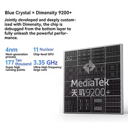 vivo S19 Pro, 16GB+256GB, Face ID / Screen Fingerprint Identification, 6.78 inch Android 14 Dimensity 9200+ Octa Core, OTG, NFC, Network: 5G (Grey)
