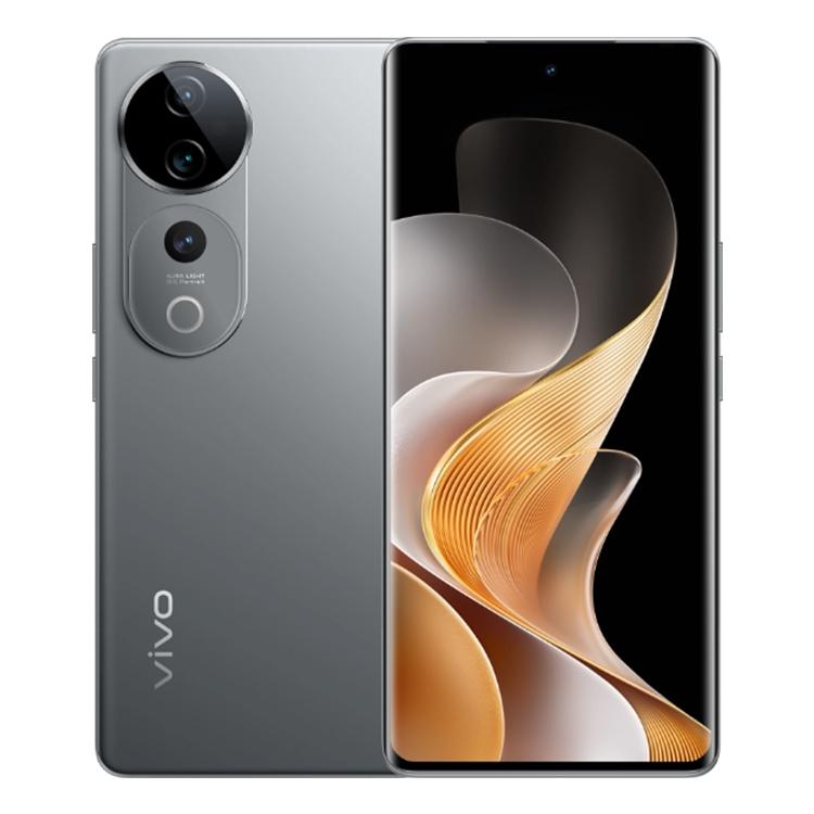vivo S19 Pro, 16 Go + 512 Go, Face ID / Identification d'empreintes digitales à l'écran, Android 14 Dimensity 9200+ Octa Core de 6,78 pouces, OTG, NFC, Réseau: 5G (Gris)