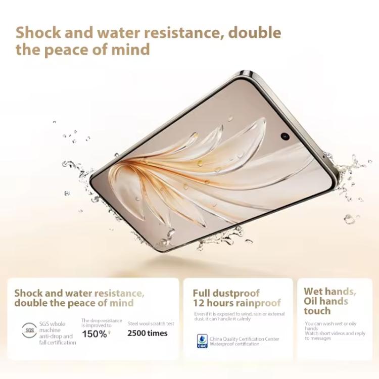 vivo S20, 8GB+256GB, Face ID / Screen Fingerprint Identification, 6.67 inch Android 15 Snapdragon 7 Gen 3 Octa Core, OTG, NFC, Network: 5G (White)