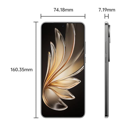 vivo S20, 12GB+512GB, Face ID / Screen Fingerprint Identification, 6.67 inch Android 15 Snapdragon 7 Gen 3 Octa Core, OTG, NFC, Network: 5G (Black)