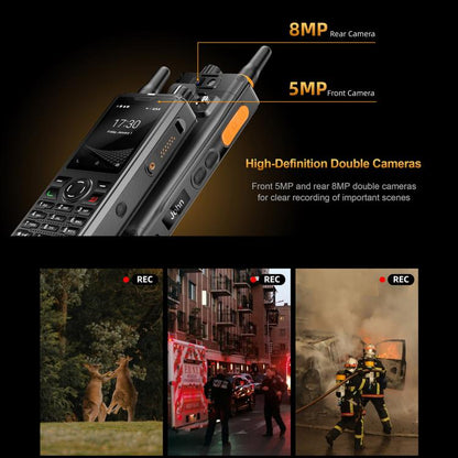 UNIWA F41 Rugged Phone, 1GB+8GB, 2.4 inch MediaTek MT6739 Quad Core,  4600mAh Battery, 21 Keys, Network: 4G (Black)