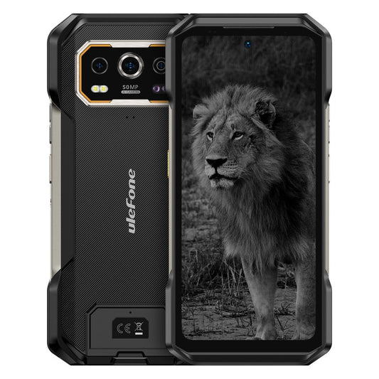 [HK Warehouse] Ulefone Armor 27 Pro Rugged Phone, 12GB+256GB, Night Vision, 10600mAh, 6.78 inch Android 14 MediaTek Dimensity 6300 Octa Core, Network: 5G, NFC (Black)