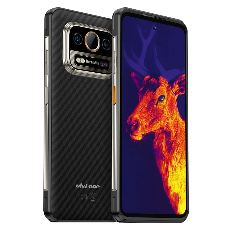 [HK Warehouse] Ulefone Armor 25T Rugged Phone, 6GB+256GB, Thermal Imaging, 6.78 inch Android 14 MediaTek Helio G99 Octa Core, Network: 4G, NFC, OTG (Black)