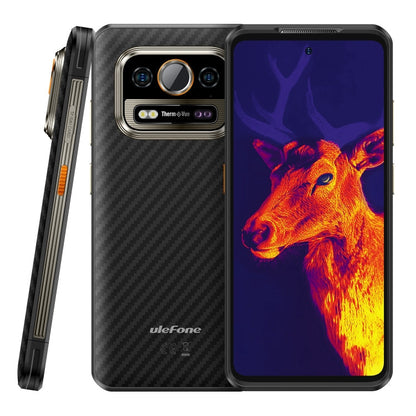 [HK Warehouse] Ulefone Armor 25T Rugged Phone, 6GB+256GB, Thermal Imaging, 6.78 inch Android 14 MediaTek Helio G99 Octa Core, Network: 4G, NFC, OTG (Black)