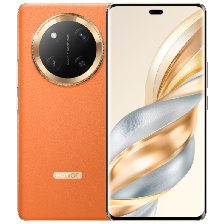 Honor X60 Pro, 8GB+128GB, Screen Fingerprint, 6.78 inch MagicOS 8.0 Snapdragon 6 Gen1 Octa Core, Network: 5G, OTG, Support Google Play (Orange)