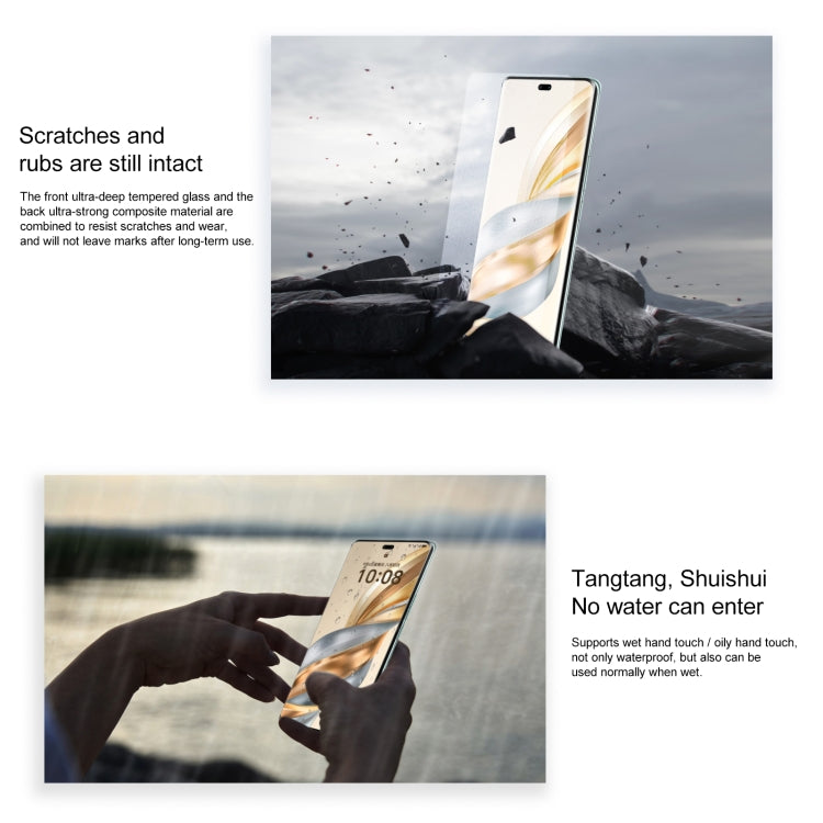 Honor X60 Pro, 8GB+128GB, Screen Fingerprint, 6.78 inch MagicOS 8.0 Snapdragon 6 Gen1 Octa Core, Network: 5G, OTG, Support Google Play (Black)