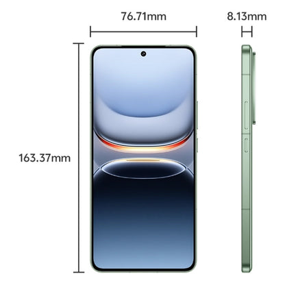 vivo iQOO 13, 12GB+256GB, Face ID / Screen Fingerprint Identification, 6.82 inch Android 15 OriginOS 5 Snapdragon 8 Elite Octa Core, OTG, NFC, Network: 5G, Support Google Play (Green)