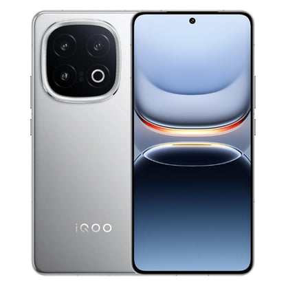 vivo iQOO 13, 12GB+512GB, Face ID / Screen Fingerprint Identification, 6.82 inch Android 15 OriginOS 5 Snapdragon 8 Elite Octa Core, OTG, NFC, Network: 5G, Support Google Play (Grey)